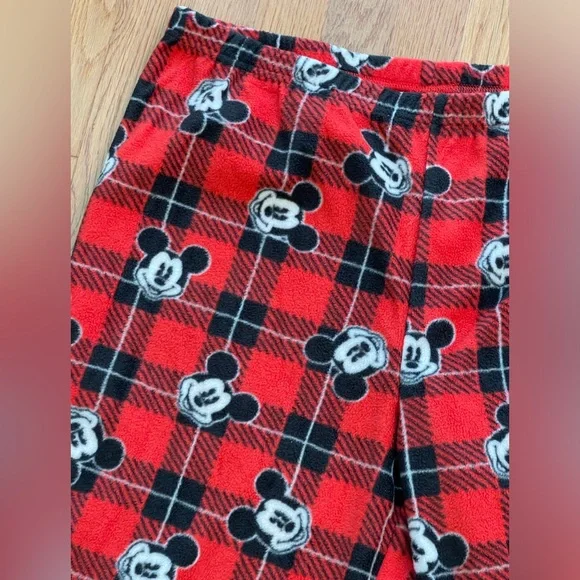 🆕Disney Mickey Mouse super‎ soft polyester fleece NWT ladies XL pajama pants - Picture 2 of 9